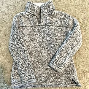3/4 zip lightly worn Sherpa
